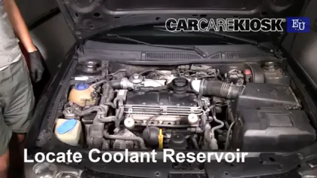 2001 Audi A3 TDI 1.9L 4 Cyl. Turbo Diesel Antigel (Liquide de Refroidissement) Vérifiez le niveau d'antigel